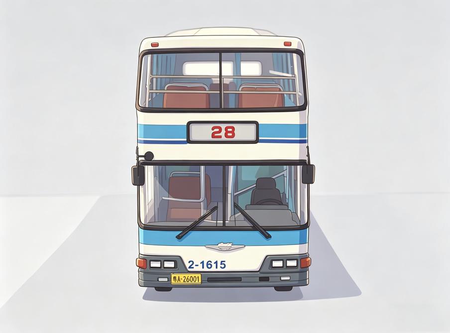 广州客车厂 GZK6120FS 巴士模型